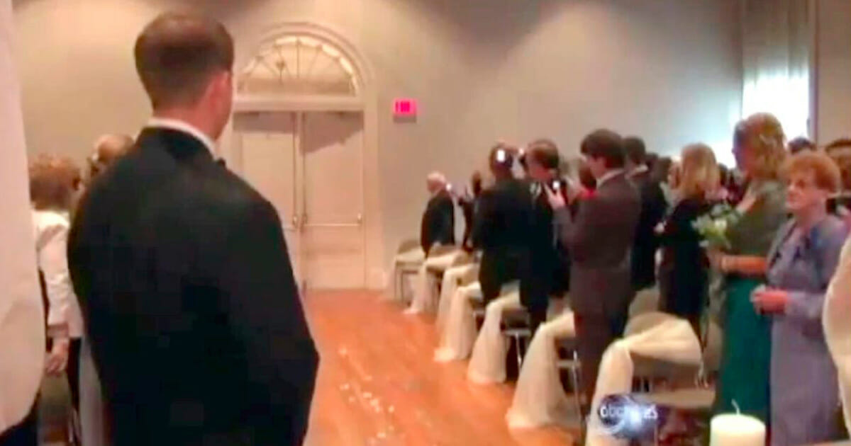 Bride Walking Down The Aisle To Speechless Paralyzed bride ‘walks’ down aisle, leaving speechless guests to break