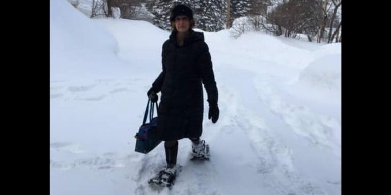 Nurse-in-Snowshoes