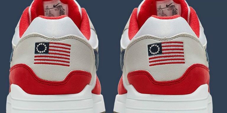 flag shoes